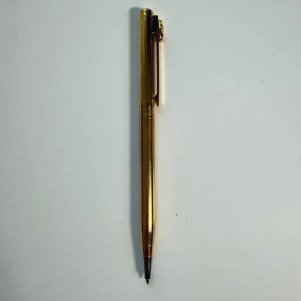 Bob Siemon Designs Ballpoint Pen 5.5in Dove Emblem Gold Tone Christian Executive